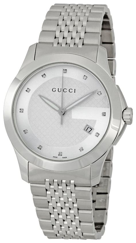 gucci silver iconic g timless watch|Gucci g timeless watch men's.